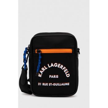 Karl Lagerfeld borseta culoarea negru