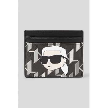 Karl Lagerfeld husă pentru carduri culoarea negru