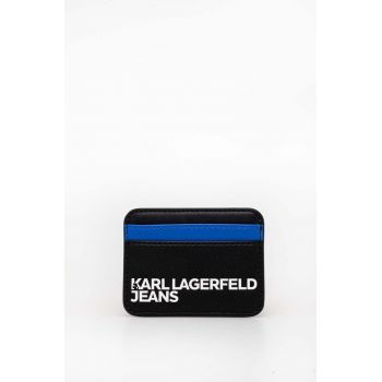 Karl Lagerfeld Jeans carcasa cardului culoarea negru