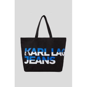 Karl Lagerfeld Jeans poseta culoarea negru