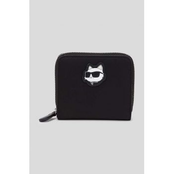 Karl Lagerfeld portofel femei, culoarea negru