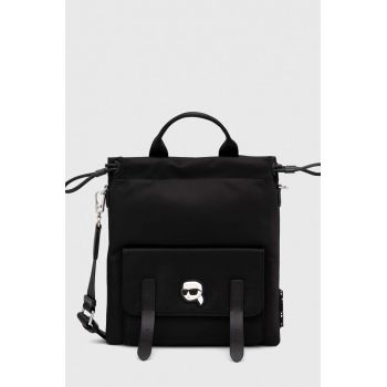 Karl Lagerfeld poseta culoarea negru