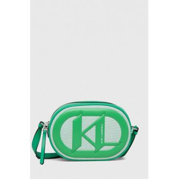 Karl Lagerfeld poseta culoarea verde