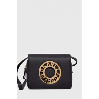 Karl Lagerfeld poseta de piele culoarea roz