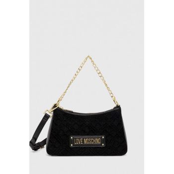 Love Moschino poseta culoarea negru