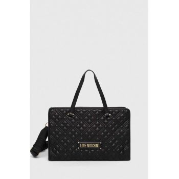 Love Moschino poseta culoarea negru