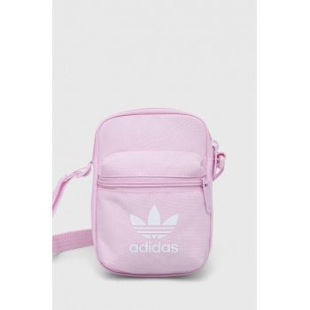 adidas Originals borseta culoarea roz
