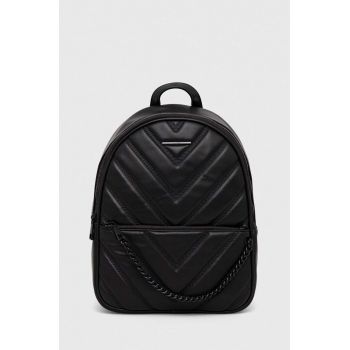 Aldo rucsac EDOAN femei, culoarea negru, mic, neted, EDOAN.008