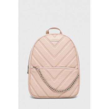 Aldo rucsac EDOAN femei, culoarea roz, mic, neted, EDOAN.680