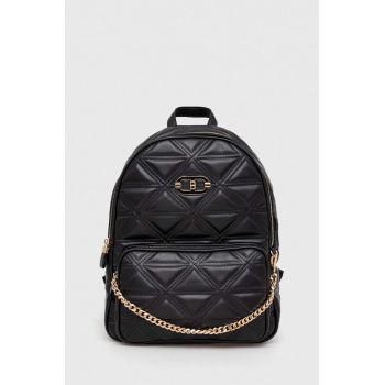 Aldo rucsac NANAVIE femei, culoarea negru, mic, neted, NANAVIE.001
