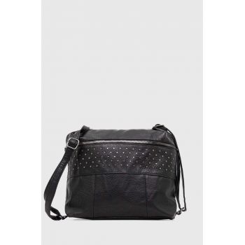 Answear Lab poseta culoarea negru