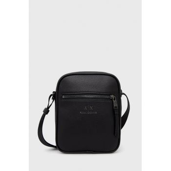 Armani Exchange borseta culoarea negru