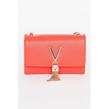 Geanta crossbody cu bareta din lant Divina