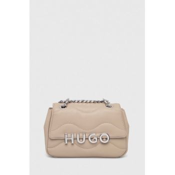 HUGO poseta culoarea bej