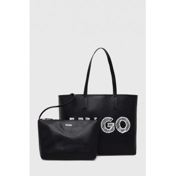 HUGO poseta culoarea negru