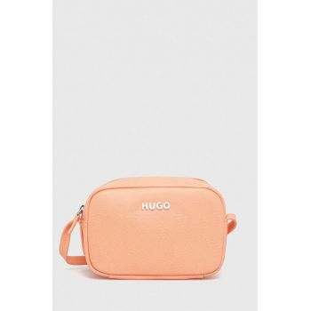 HUGO poseta culoarea portocaliu