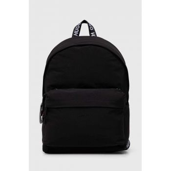 HUGO rucsac barbati, culoarea negru, mare, neted