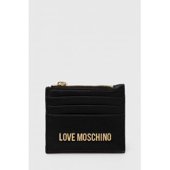 Love Moschino portofel femei, culoarea negru