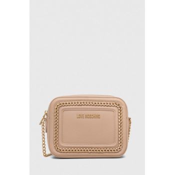 Love Moschino poseta culoarea bej