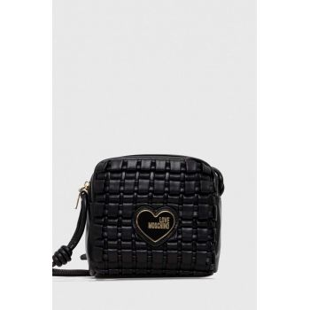 Love Moschino poseta culoarea negru