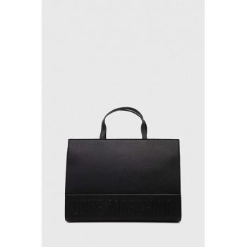 Love Moschino poseta culoarea negru