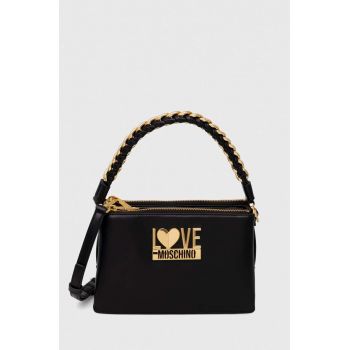 Love Moschino poseta culoarea negru