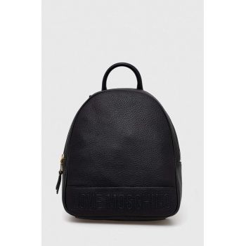 Love Moschino rucsac femei, culoarea negru, mic, neted