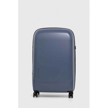Mandarina Duck valiza culoarea albastru marin