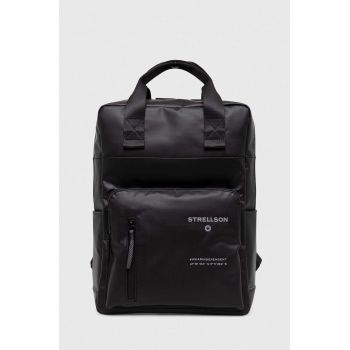 Strellson rucsac barbati, culoarea negru, mare, neted