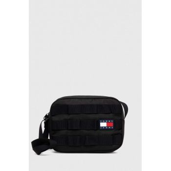 Tommy Jeans borseta culoarea negru