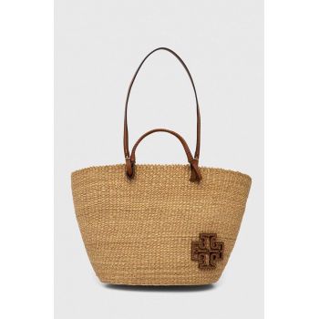 Tory Burch poseta culoarea bej