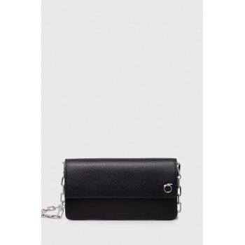 Trussardi portofel femei, culoarea negru