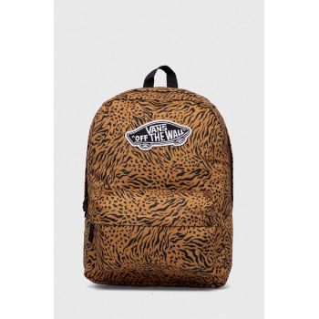 Vans rucsac Realm culoarea maro, mare, cu model VN0A3UI611D1