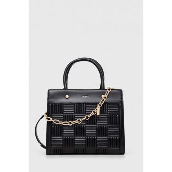 Aldo poseta PALLETY culoarea negru, PALLETY.001