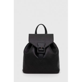 Answear Lab rucsac femei, culoarea negru, mic, neted