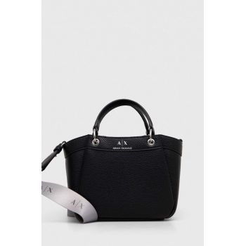 Armani Exchange poseta culoarea negru