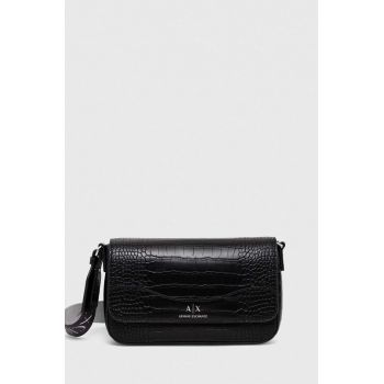 Armani Exchange poseta culoarea negru