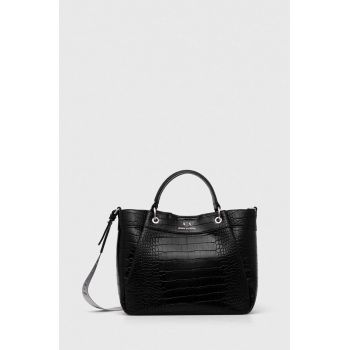 Armani Exchange poseta culoarea negru