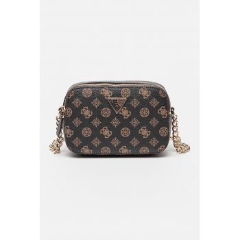 Geanta crossbody cu model monograma Noelle