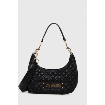 Love Moschino poseta culoarea negru