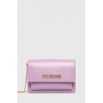 Love Moschino poseta culoarea violet