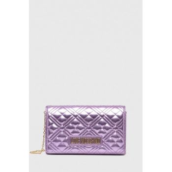 Love Moschino poseta culoarea violet