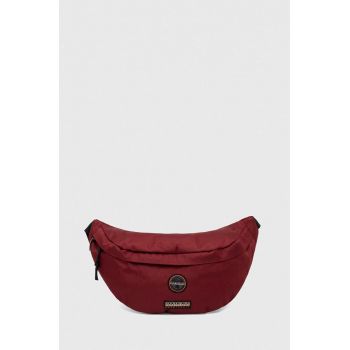 Napapijri borseta culoarea bordo