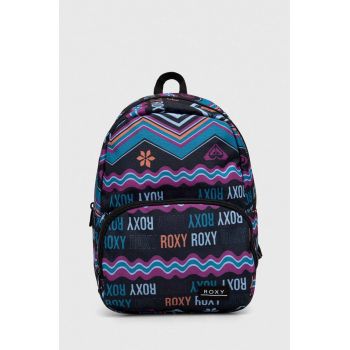 Roxy rucsac femei, culoarea negru, mic, modelator