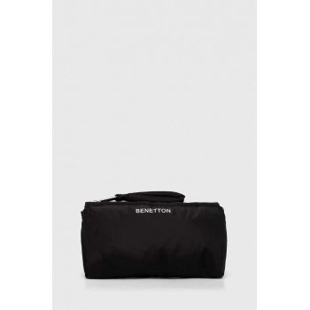 United Colors of Benetton portfard culoarea negru