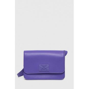 United Colors of Benetton poseta fete culoarea violet ieftina