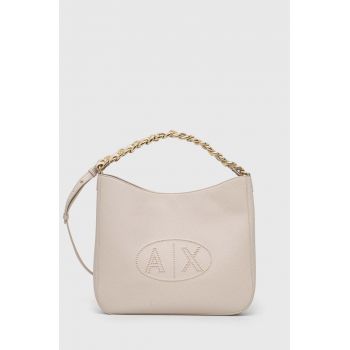 Armani Exchange poseta culoarea bej