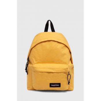 Eastpak rucsac culoarea galben, mare, neted