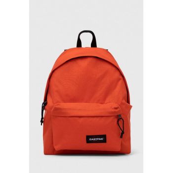 Eastpak rucsac culoarea portocaliu, mare, neted de firma original