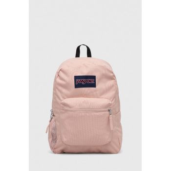 Jansport rucsac culoarea roz, mare, neted